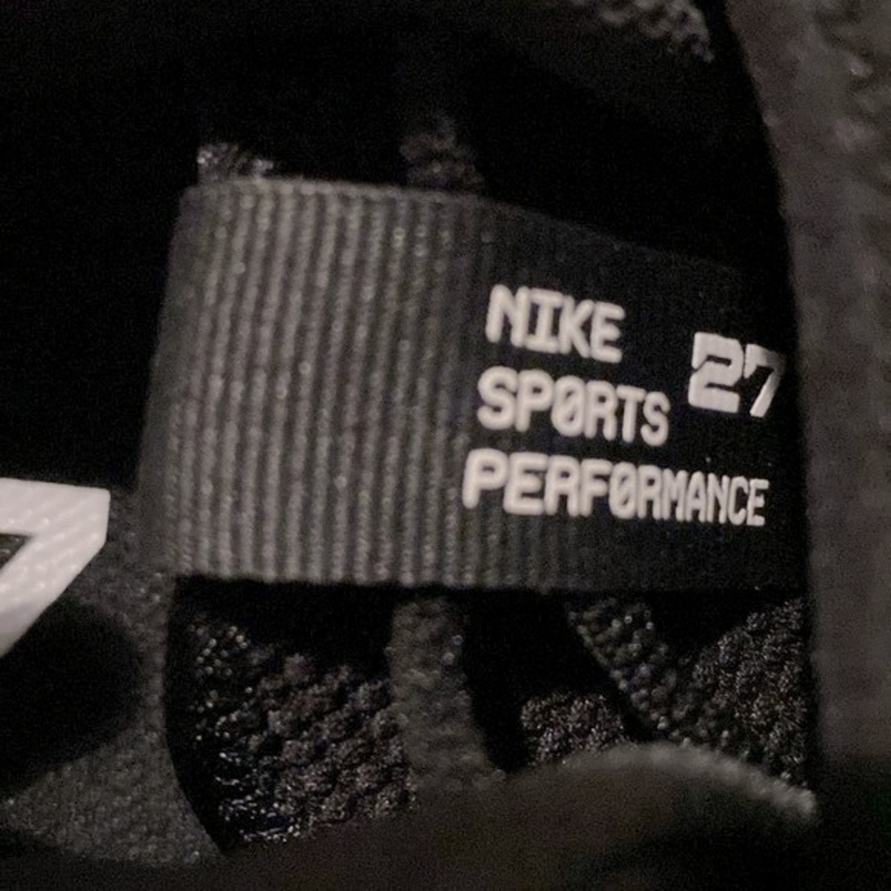 NEW [Nike] Force Zoom Mike Trout 8 Pro Black Metal Baseball Cleats Men's Size 10 - Picture 14 of 15